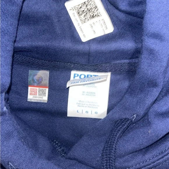 Marquette University Navy Hoodie - Picture 2 of 2